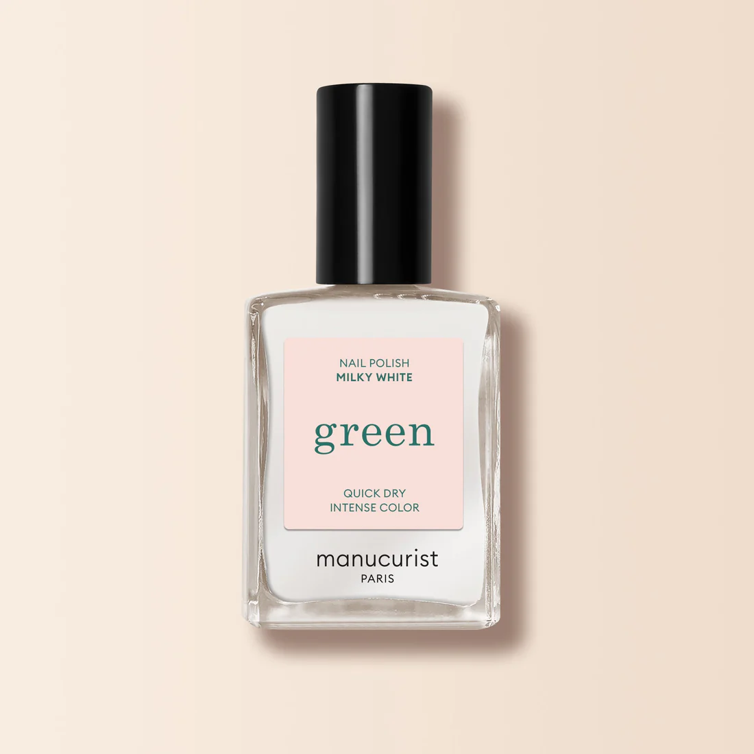 manucurist green nail polish milky white